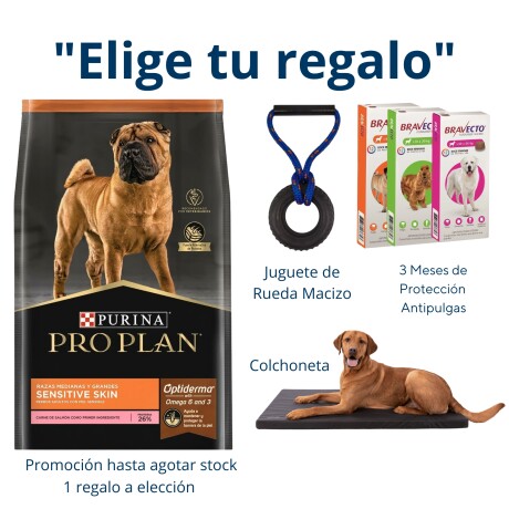 PRO PLAN PERRO SENSITIVE SKN M/L 12KG Pro Plan Perro Sensitive Skn M/l 12kg