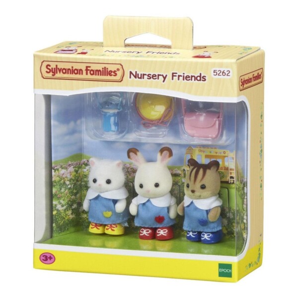 Sylvanian Families Amigos De Guardería Juguete Figuras Sylvanian Families Amigos De Guardería Juguete Figuras