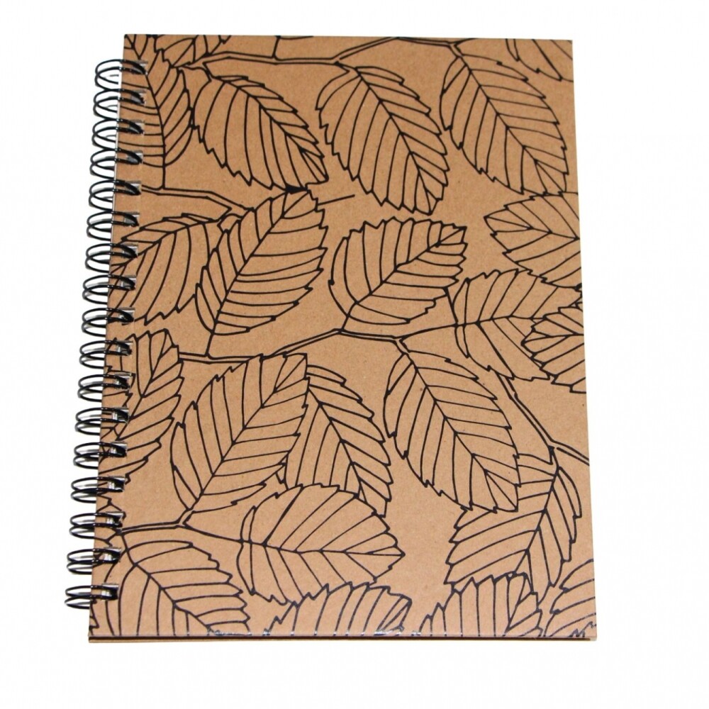 AGENDA ABEZETA 256 CLASSIC RECICLADA TAPA HOJAS
