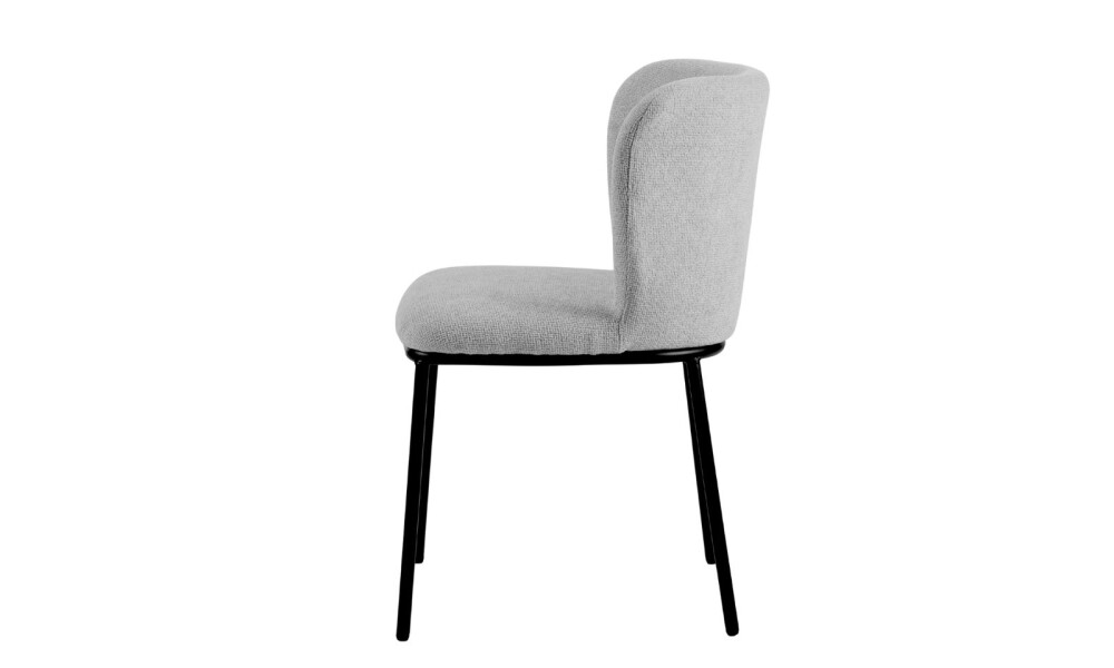 Silla ELINA en Tela Gris