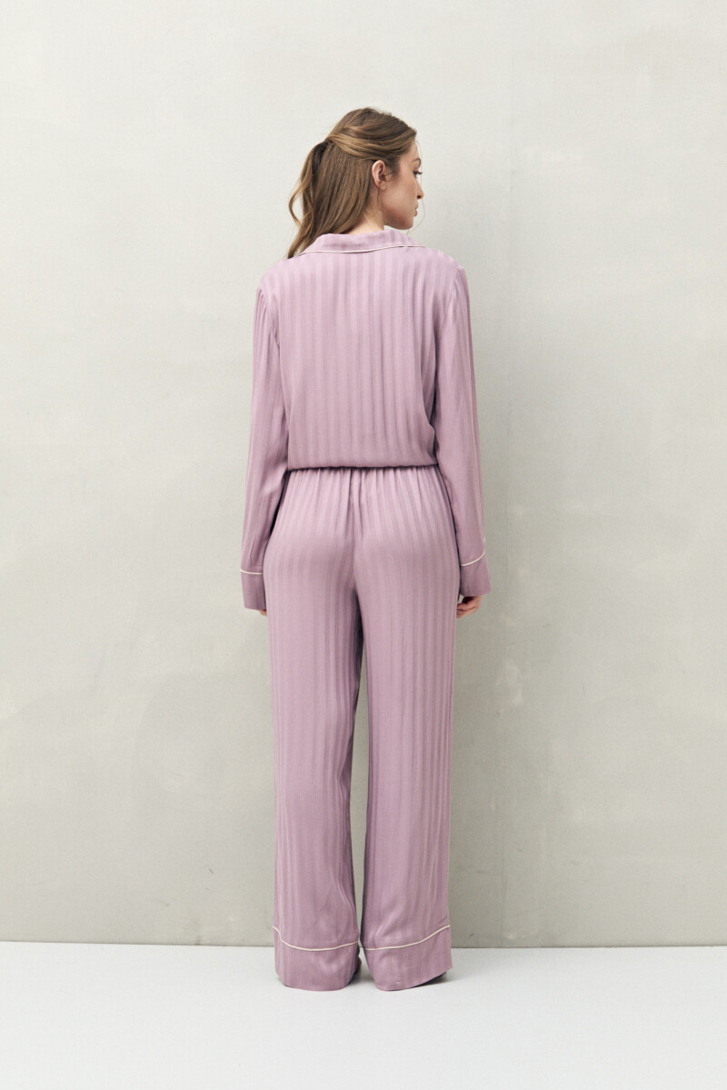 PANTALON GERANIO Lila Grisáceo