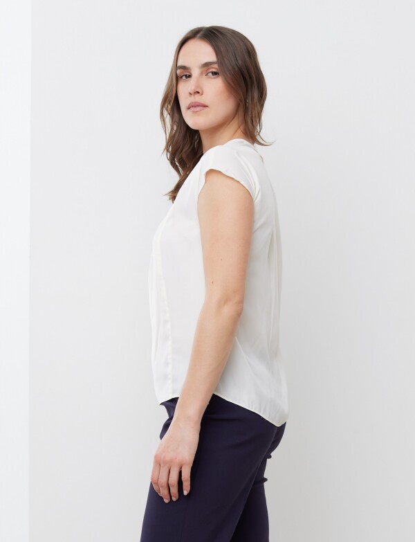 Blusa Escote V CRUDO