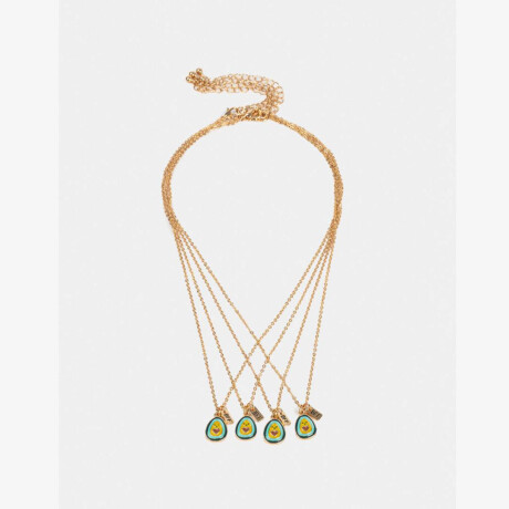 Set De Collares Para Compartir Combinacion Bicolor