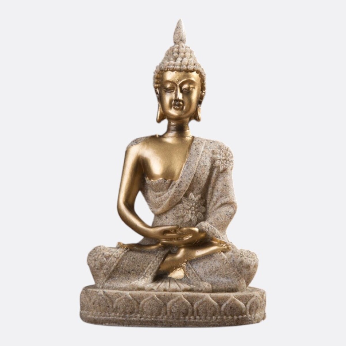 Adorno Buda Kharma 3 Colores - Dorado 