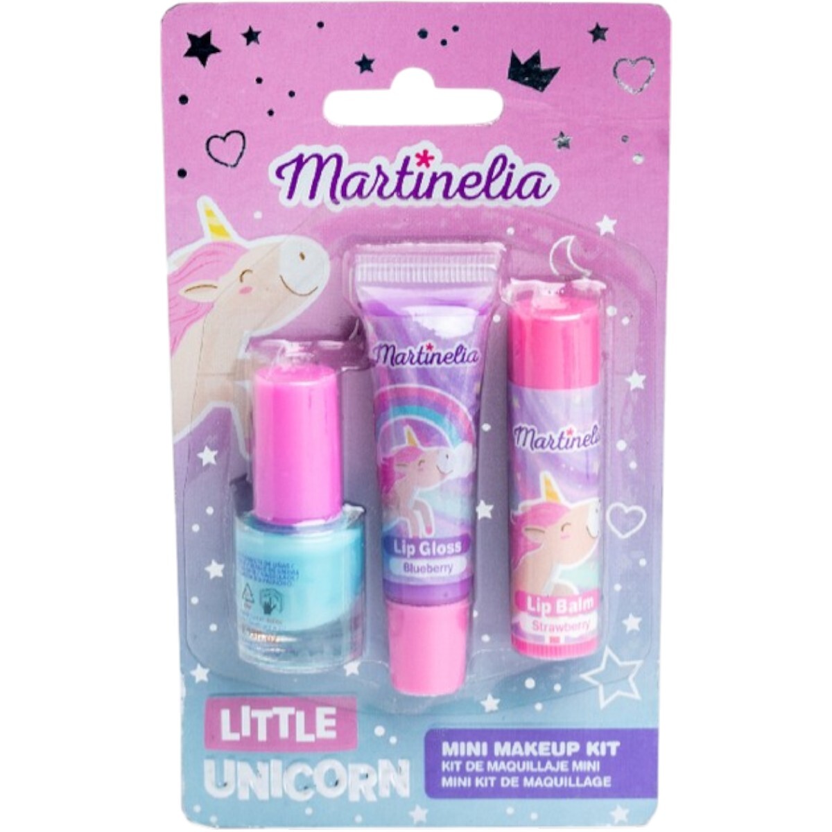 Set Maquillaje Infantil Unicornio Martinelia 