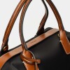 Cartera de mano Wind en nylon Negro