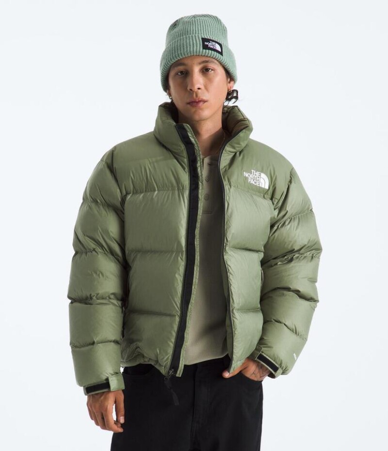 Campera de Pluma 1996 Nuptse hombre Bark Mist