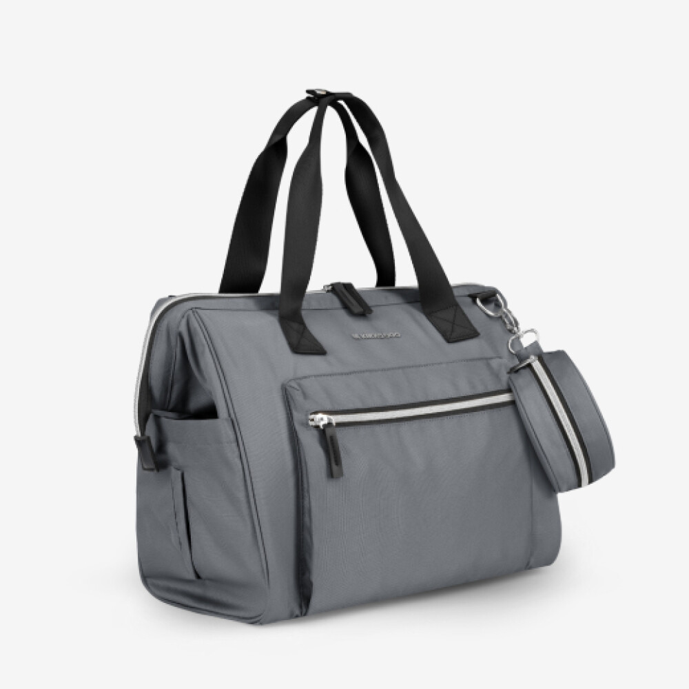 Bolso maternal MAMMA BAG KIKKABOO gris