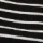 Musculosa Modal Cuello Halter Mujer Black White Stripe