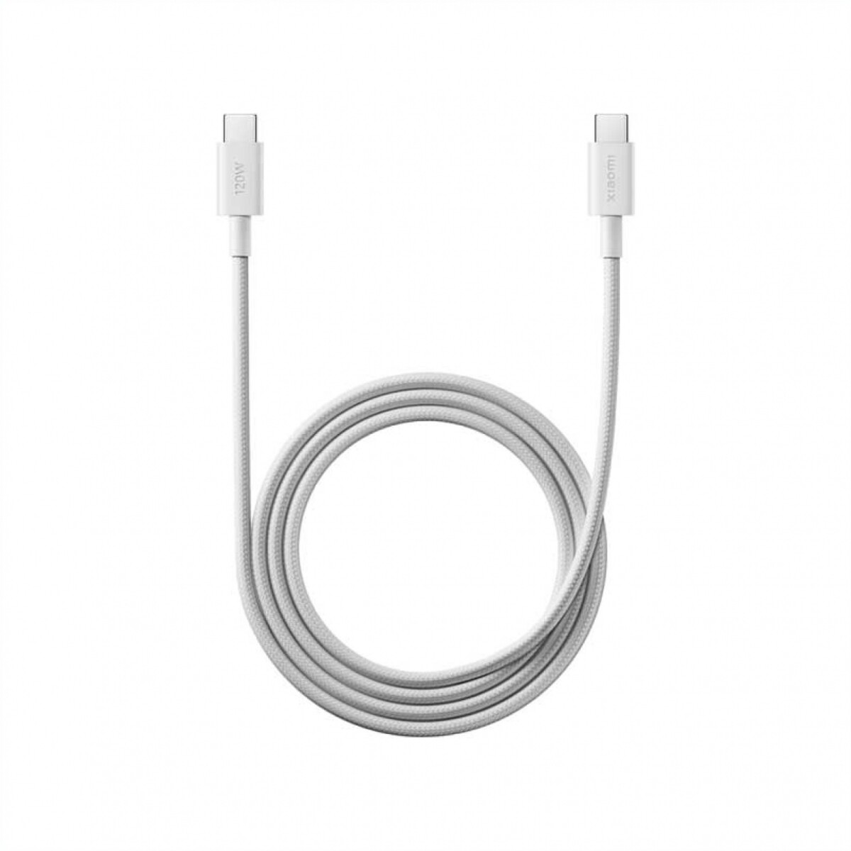 Cable De Datos Trenzado USB-C A USB-C XIAOMI 6A Longitud 2M 