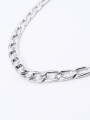 COLLAR ESLABON PLATEADO