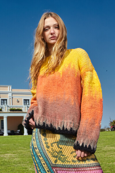 Sweater Sand Multicolor