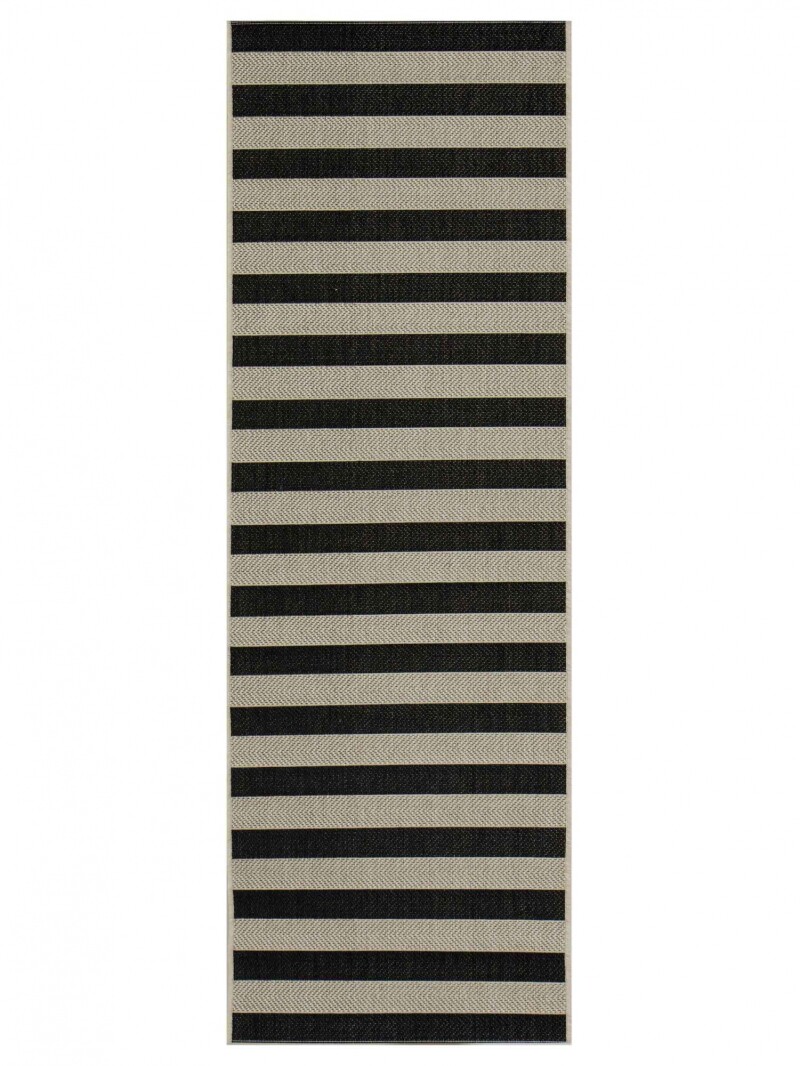 LINEO ALFOMBRA LINEO LIN/5031/9H01/ 067X200 WOOL/BLACK