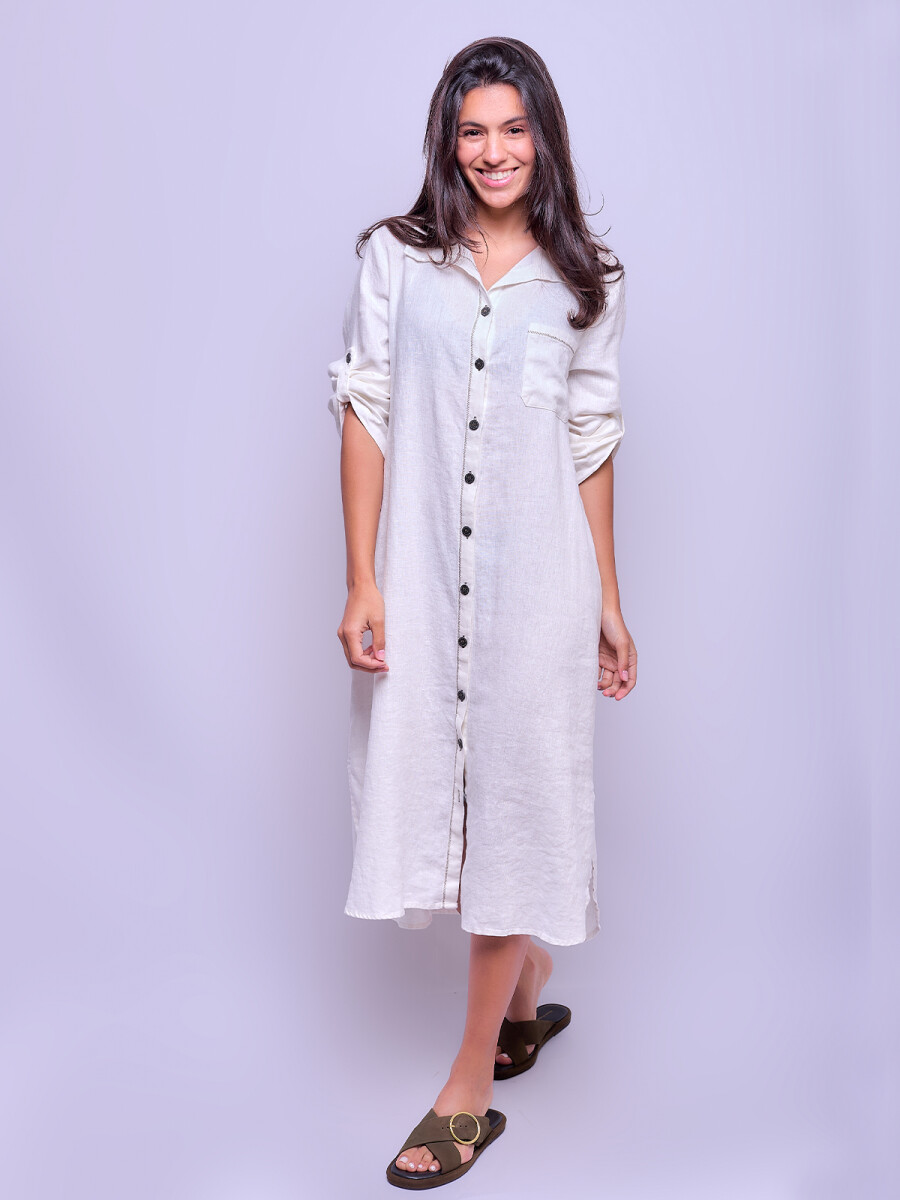 Vestido Roma - Blanco 