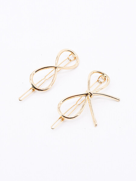 BROCHE MOÑA PACK X 2 DORADO