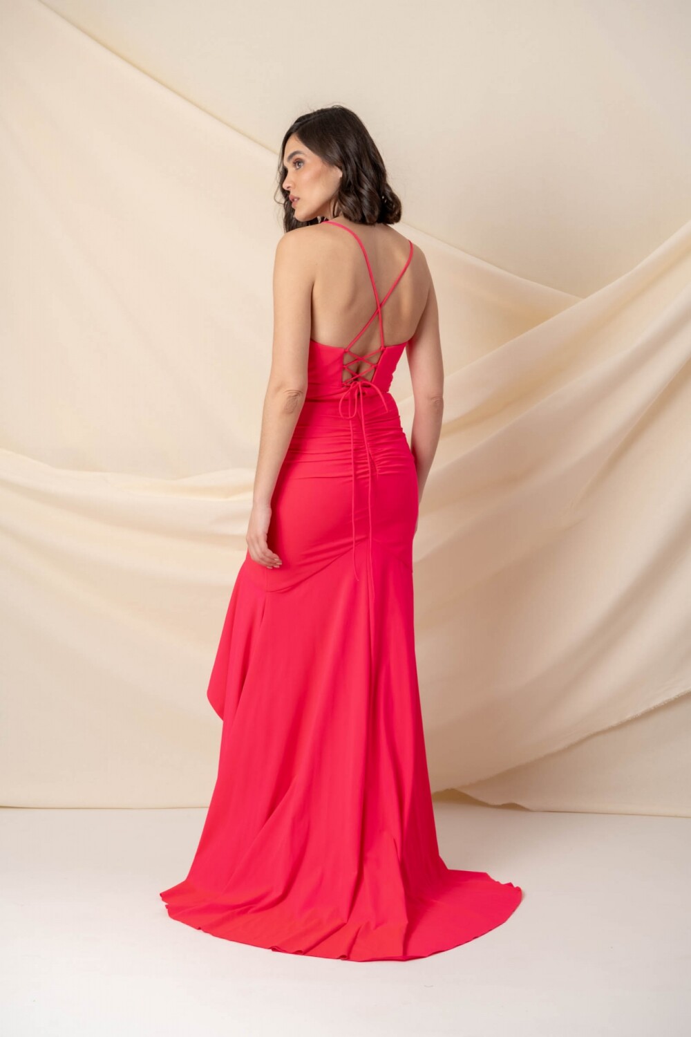 VESTIDO MELANIE Coral