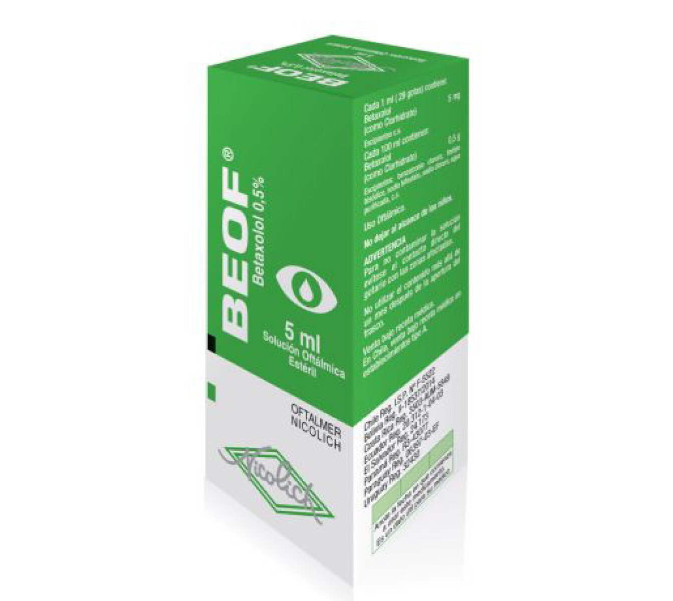 Beof 0.5% Solución 5ml 