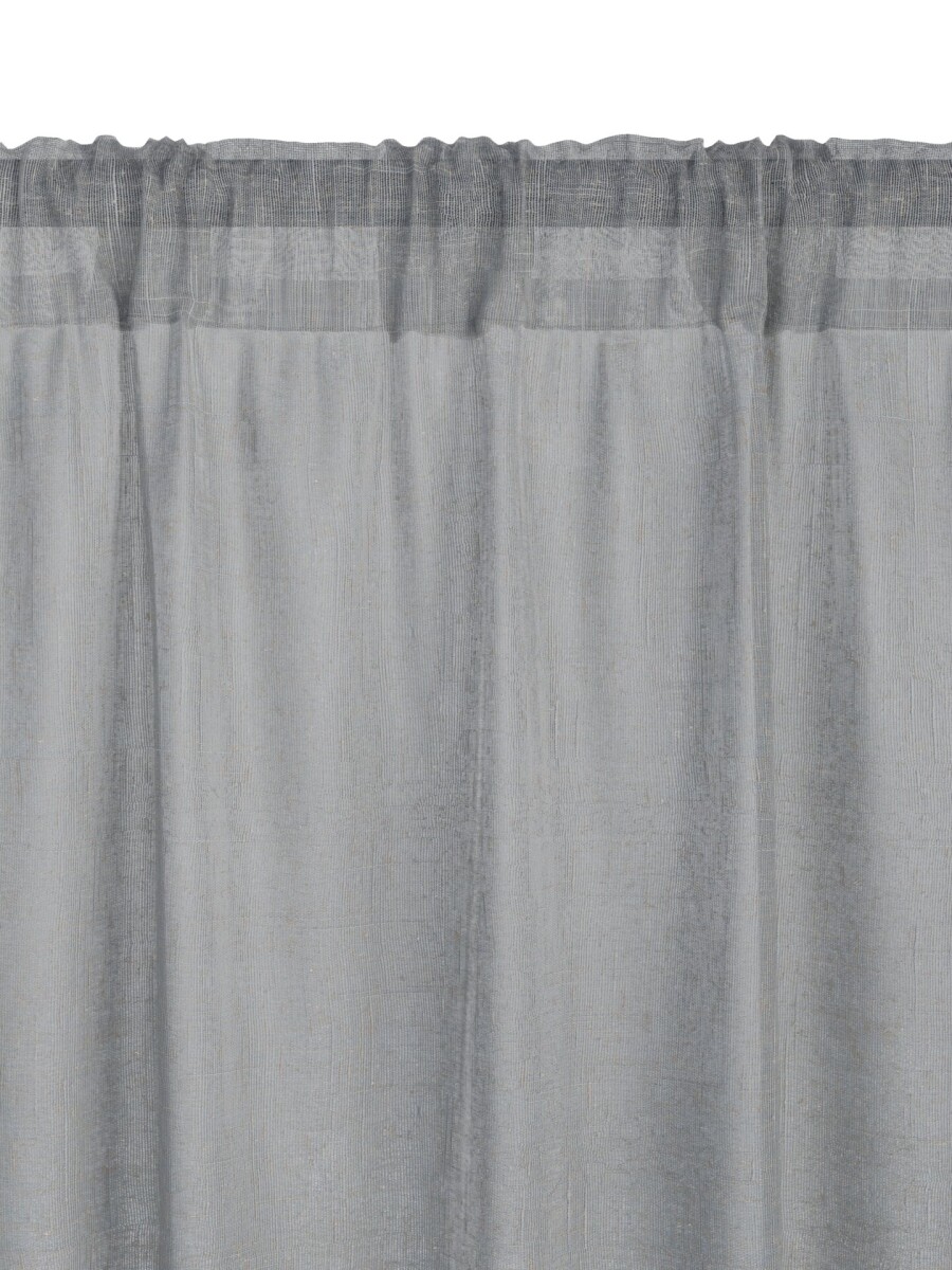 Cortina AGA 1x140x300 aspecto lino gris 