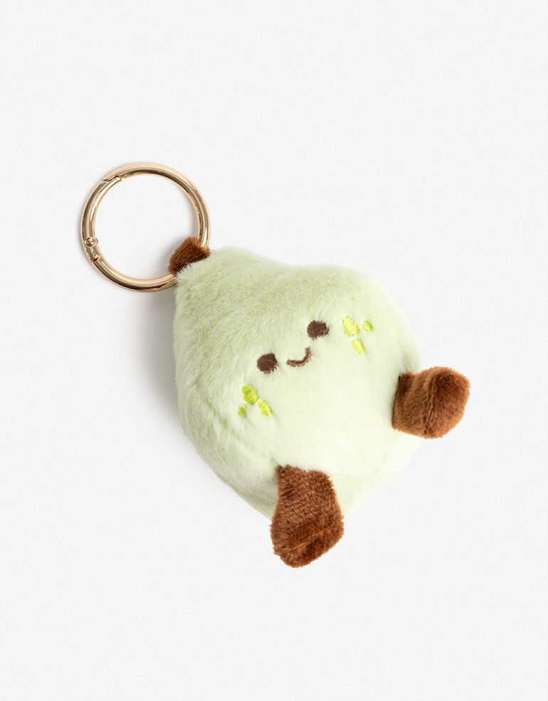 Llavero Cozy Llavero Y Bag Charm Peluche Fruta - Combinacion Bicolor