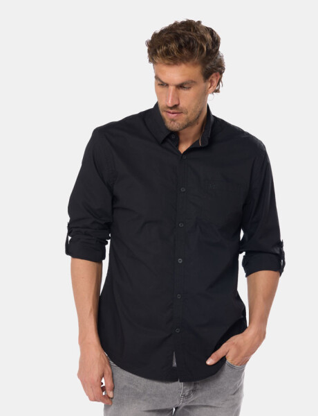 CAMISA LISA Negro