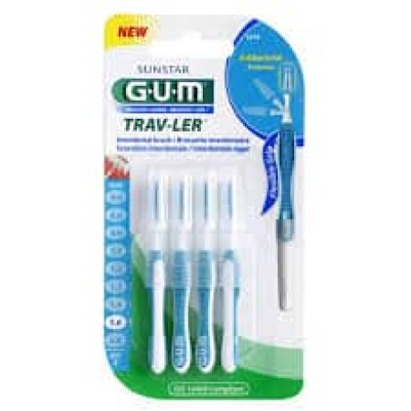 Cepillo Interdental Gum Viaje 4 Unidades Cepillo Interdental Gum Viaje 4 Unidades
