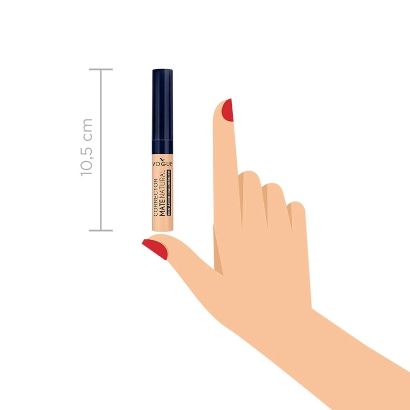 Corrector Liquido Vogue Mate Natural Bronce 5 ml Corrector Liquido Vogue Mate Natural Bronce 5 ml