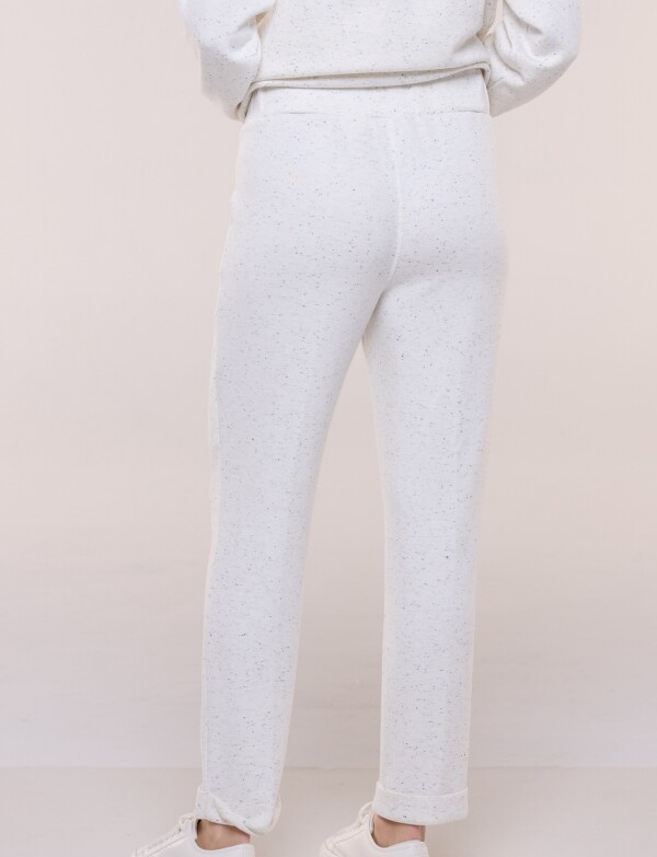 Jogger Comfy Con Bolsillos CRUDO/MULTI