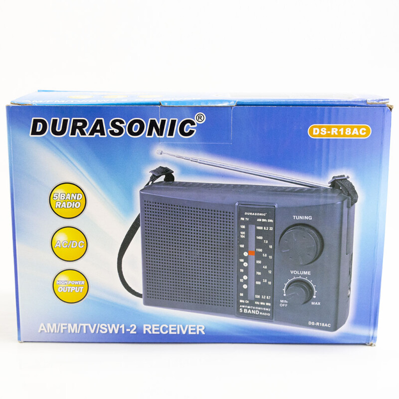 RADIO AM FM DURASONIC portable Radio RADIO AM FM DURASONIC portable Radio