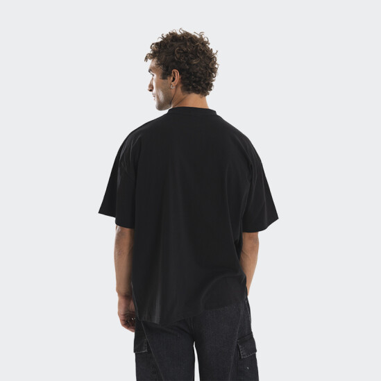 Remera Pulau Glitch Negro