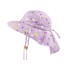 FJKCH99B Gorro De Sol Con Protección Uv 50+ Con Capa - Beaver 6-24 Meses