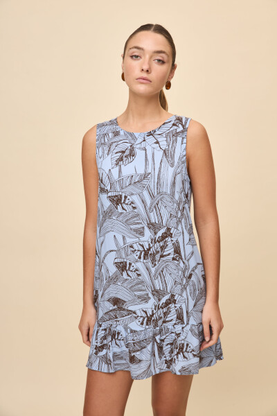 VESTIDO DOIA Celeste