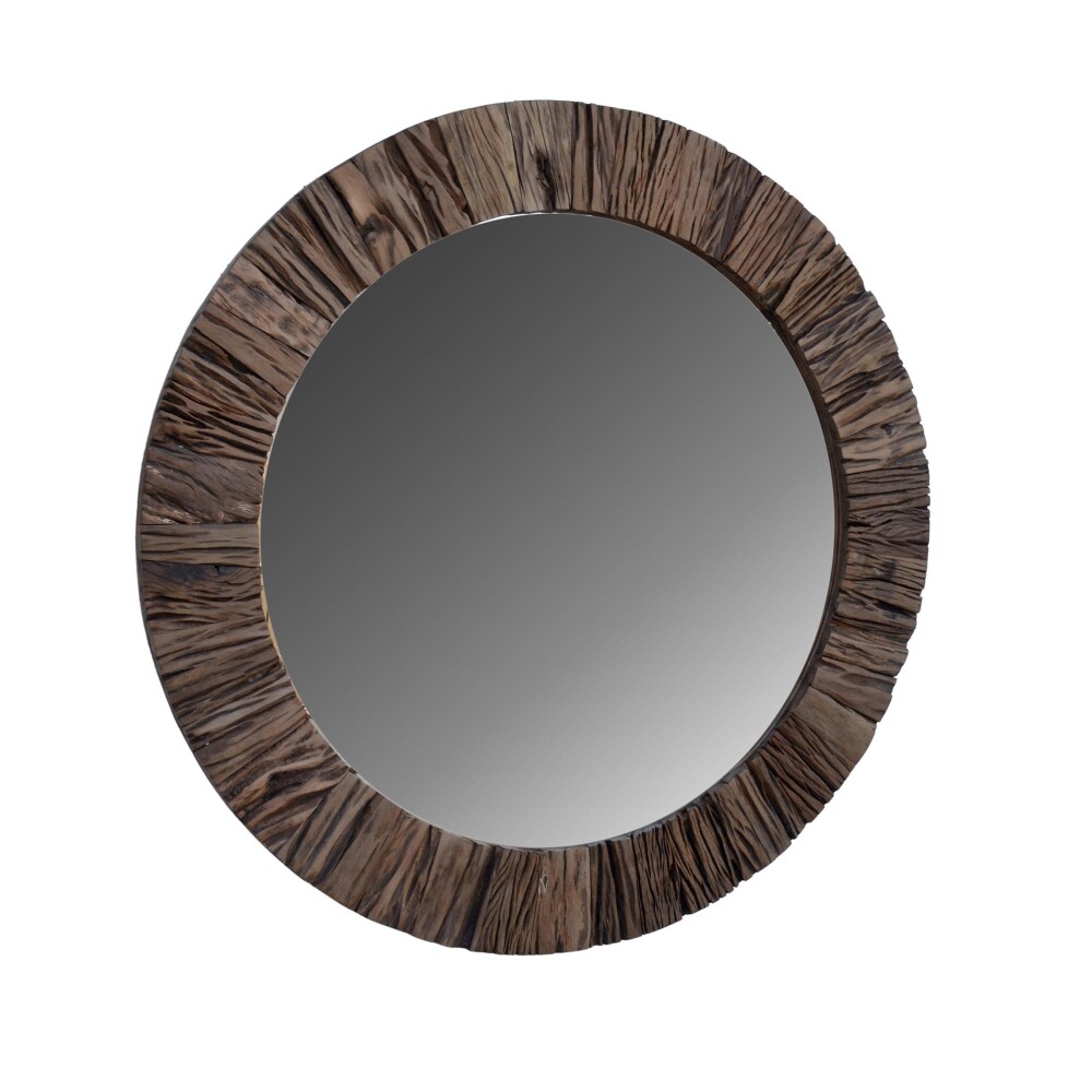 ESPEJO DE PARED MADERA NATURAL-BEIGE M-20008