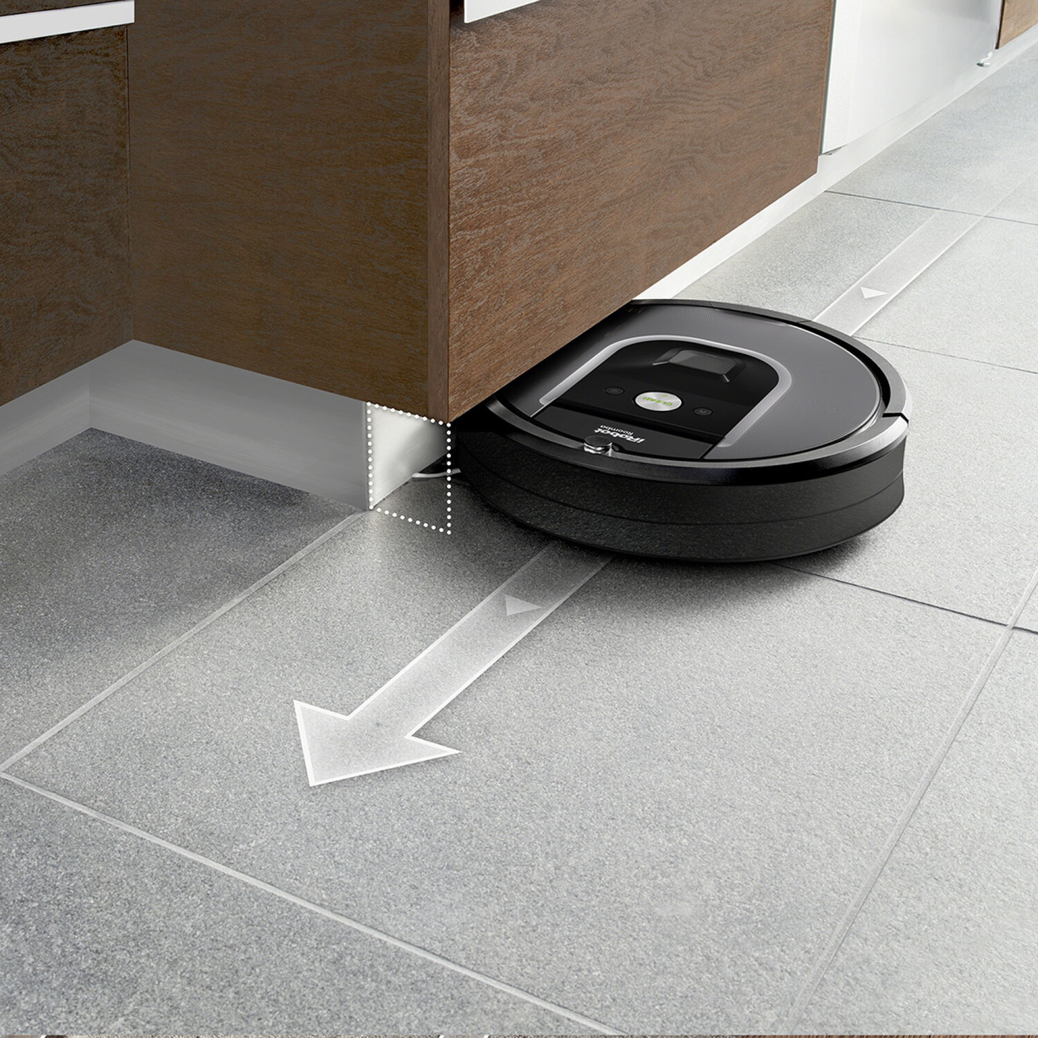 Aspiradora Roomba 960 90-m2 Negro Robot — Divino