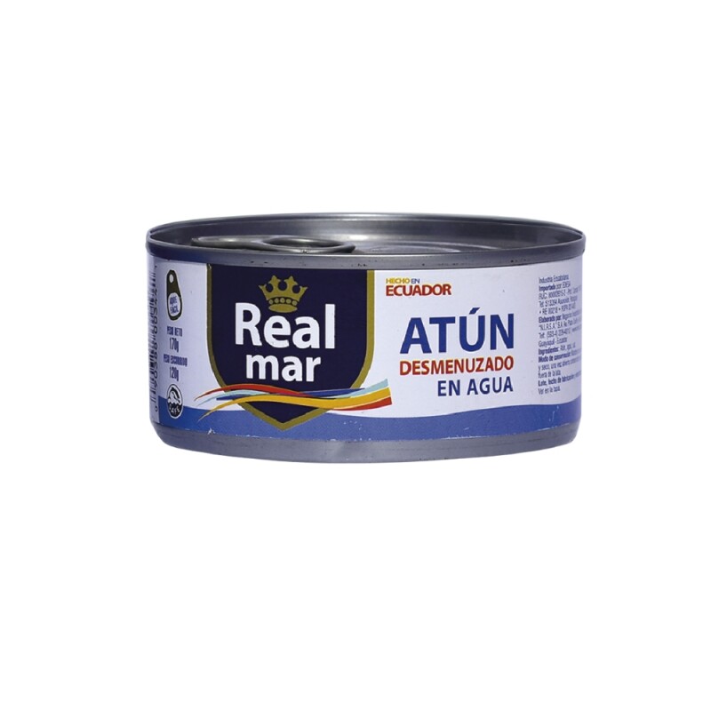 Real Mar Atún Desmenuzado En Agua 170g Real Mar Atún Desmenuzado En Agua 170g