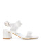 Sandalias de Mujer Miss Carol Pieres Blanco Hueso