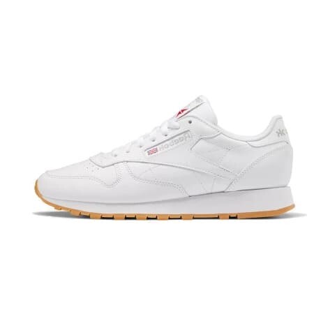 Champion Reebok Moda Unisex Classic Leather Shoes White S/C