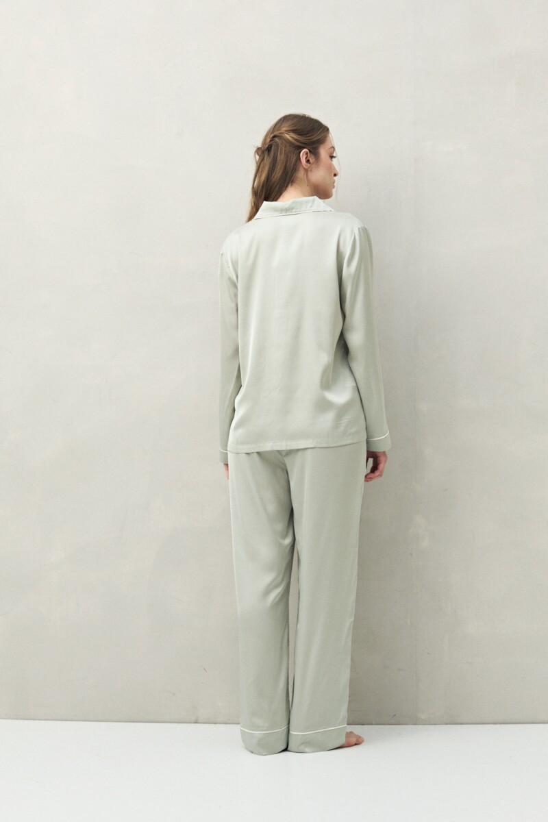 PANTALÓN LAVANDA Verde Grisáceo