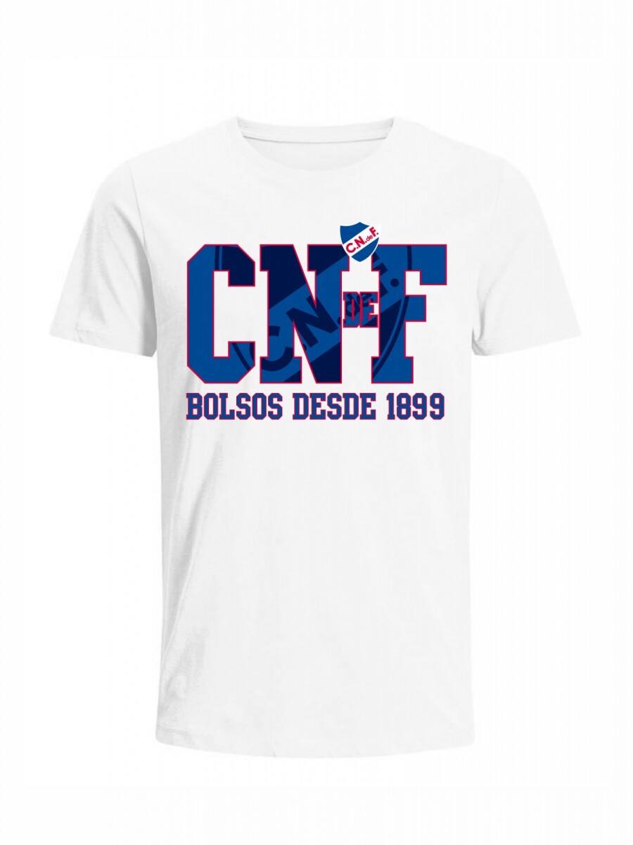 Camiseta CNF Bolso Nacional blanco H 