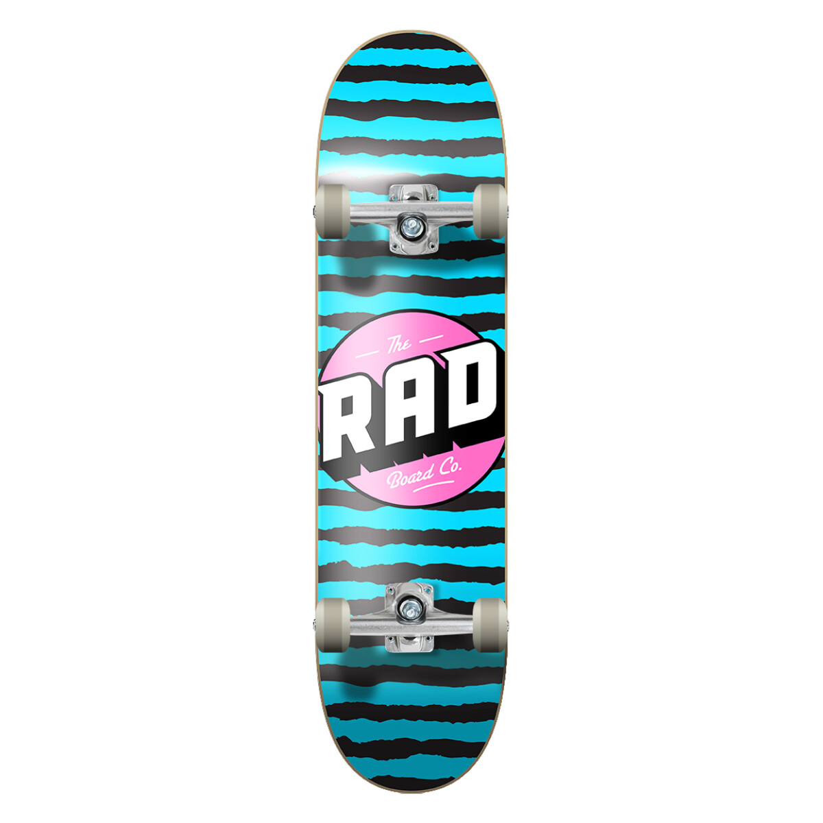 Skate Completo Rad Striples 8.0" - Pink/Blue 