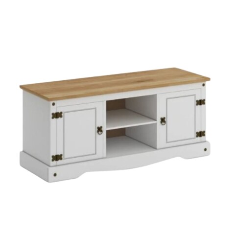 Rack 2 Puertas Línea Mexicana Blanco Rack 2 Puertas Línea Mexicana Blanco