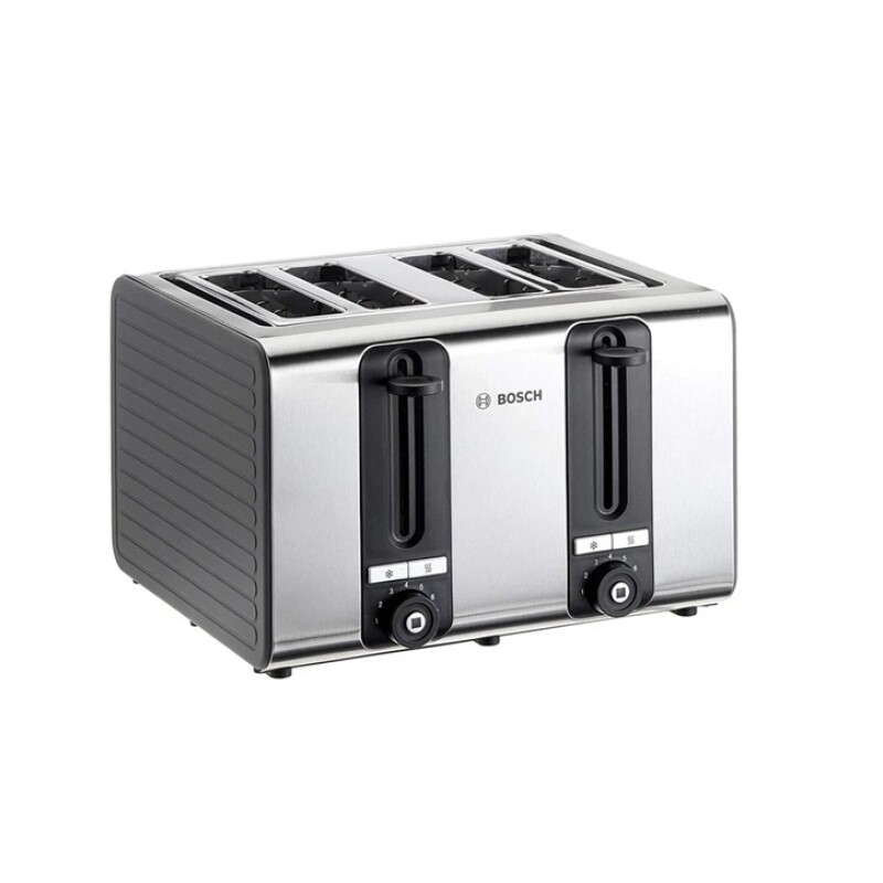 Tostador Bosch de 4 Rebanadas de Acero Inox. Tostador Bosch de 4 Rebanadas de Acero Inox.