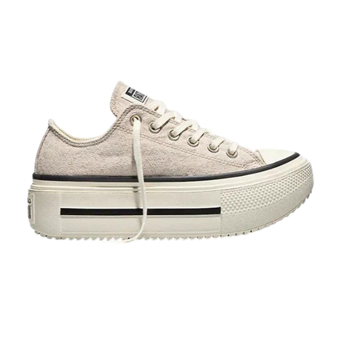 CHUCK TAYLOR DOUBLE STACK OX - CREMA 