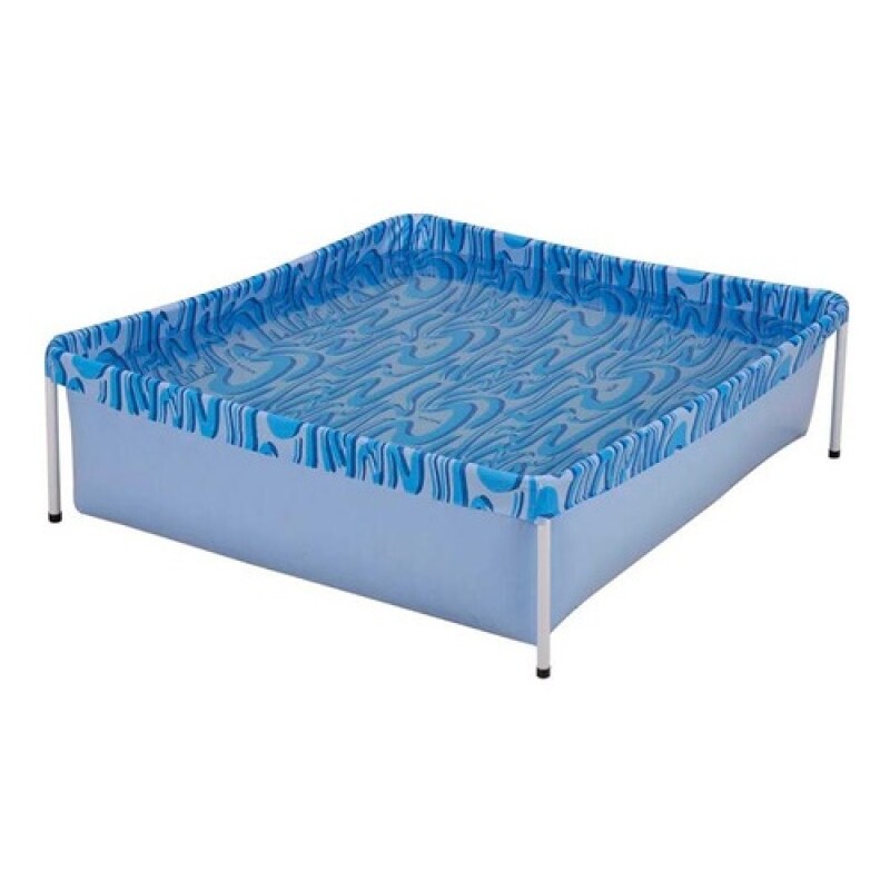 Piscina estructural rectangular MOR 400 litros Azul