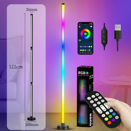 Barra Luz Led Rgb 122cm Ambilight Control + App Usb Barra Luz Led Rgb 122cm Ambilight Control + App Usb