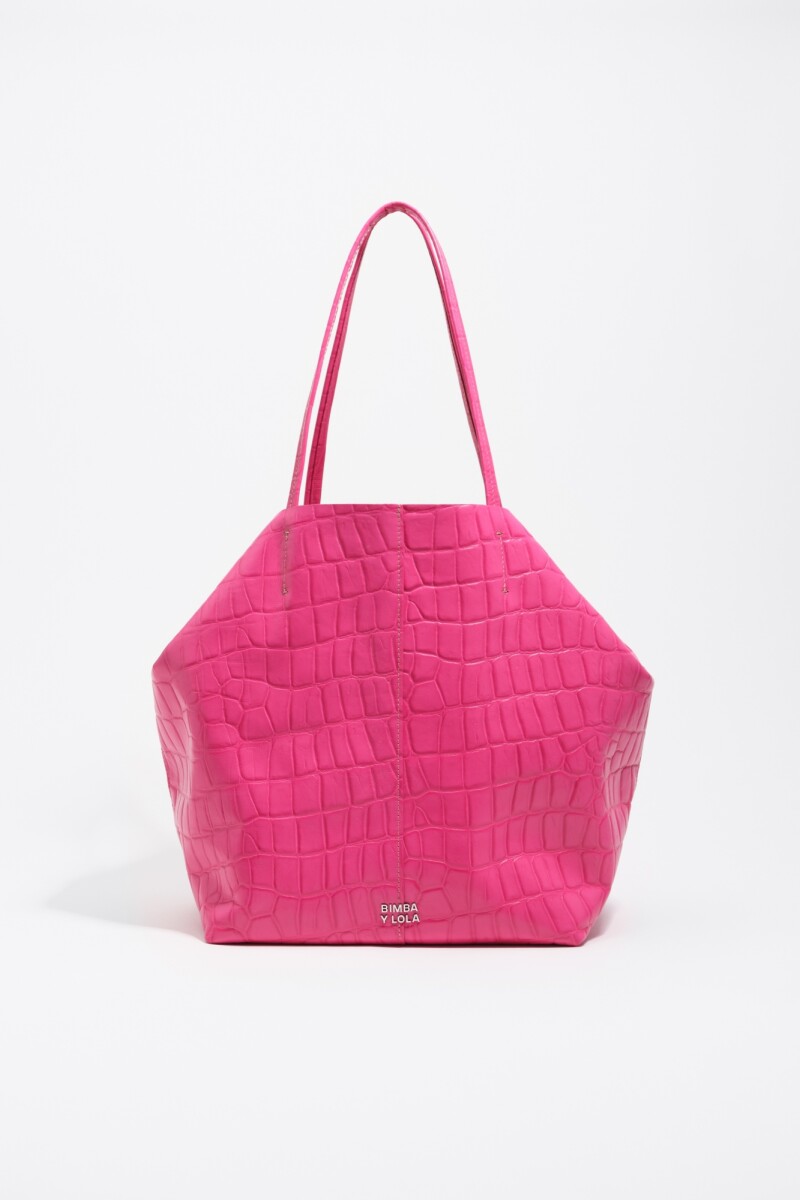 BOLSO SHOPPER GRANDE Fucsia