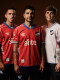 Camiseta Away 1 Nacional Hombre Skuba, Rojo, Blanco
