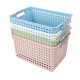 Set x3 Cesto calado M 31 x 21,5 x 17,5 cm BLANCO