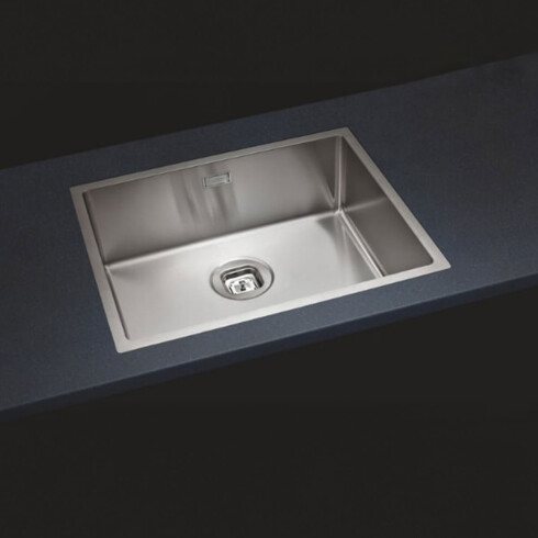 PILETA DE COCINA 50X40X20.5 ACERO INOXIDABLE DE PEGAR O SOBREMESADA 000