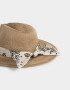 Sombreros Romántico Sombrero Con Trim - Marron Camel