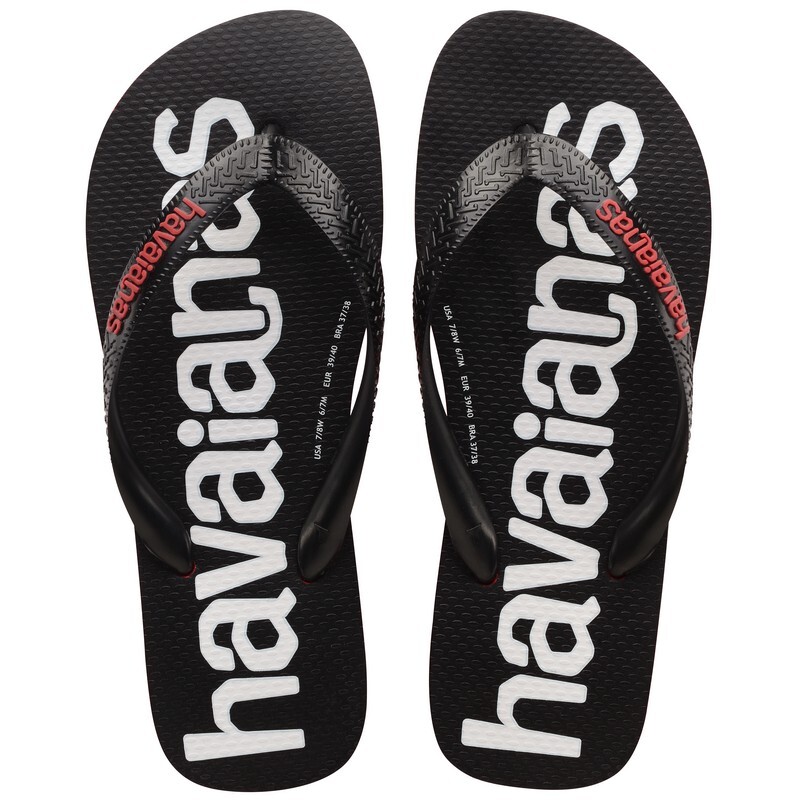 Ojotas Havaianas Top Logomania 2 Negro